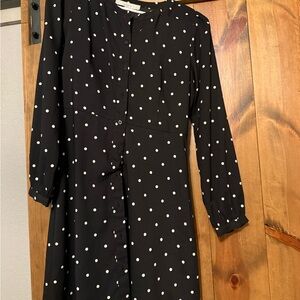 Black Polka Dot Dress